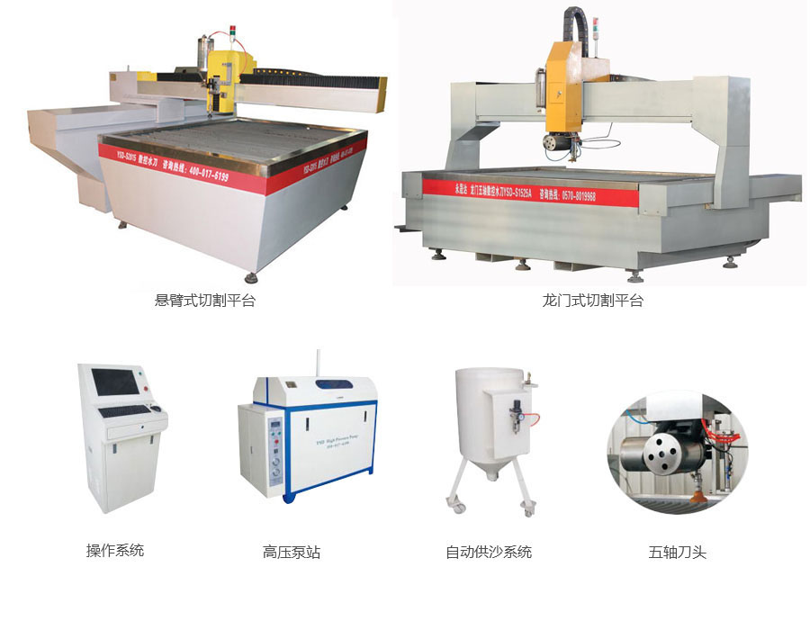 龙门五轴数控水刀