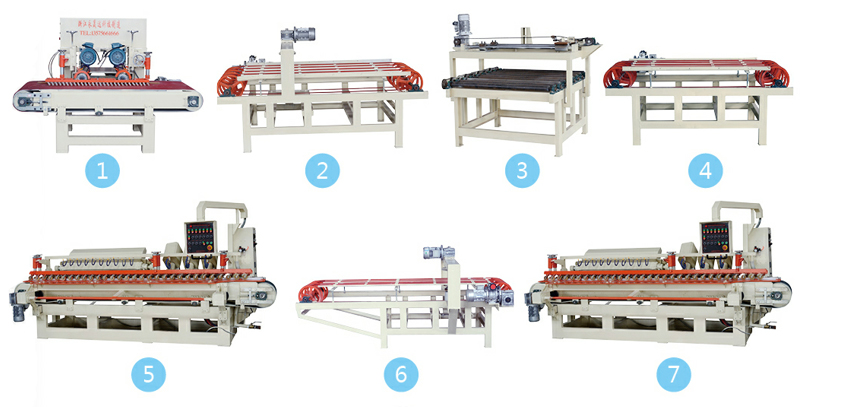 全自动45度倒角抛光生产线